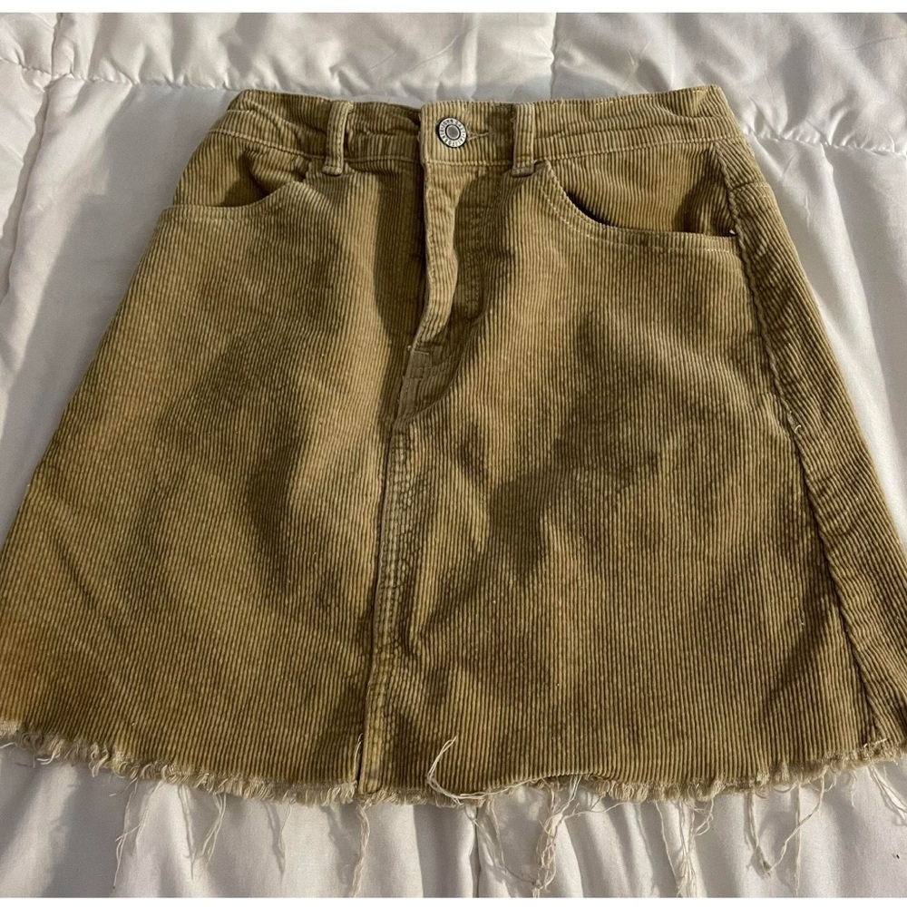 Corduroy Skirt